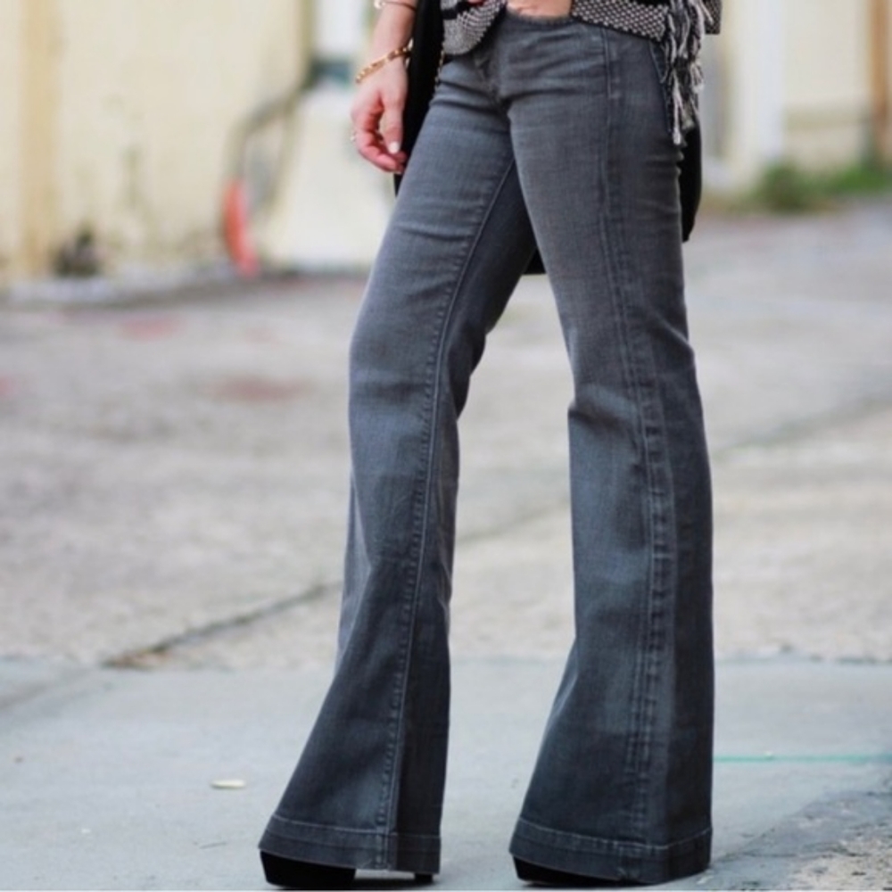 7 for all mankind ginger flare jeans 26 nwot